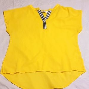 SALE Small yellow top